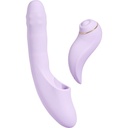 Svakom DuoGlow Thrusting Beaded with Pulsating Stimulator Vibromasseur Muni D’un Stimulateur Clitoridien 20.5 Cm