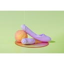 Svakom DuoGlow Thrusting Beaded with Pulsating Stimulator Vibromasseur Muni D’un Stimulateur Clitoridien 20.5 Cm