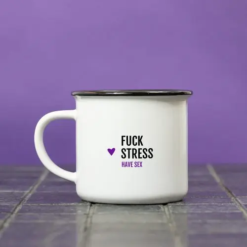 Mug Fuck Stress have sex