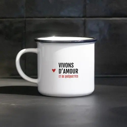 Mug Vivons d'amour et de quéquettes