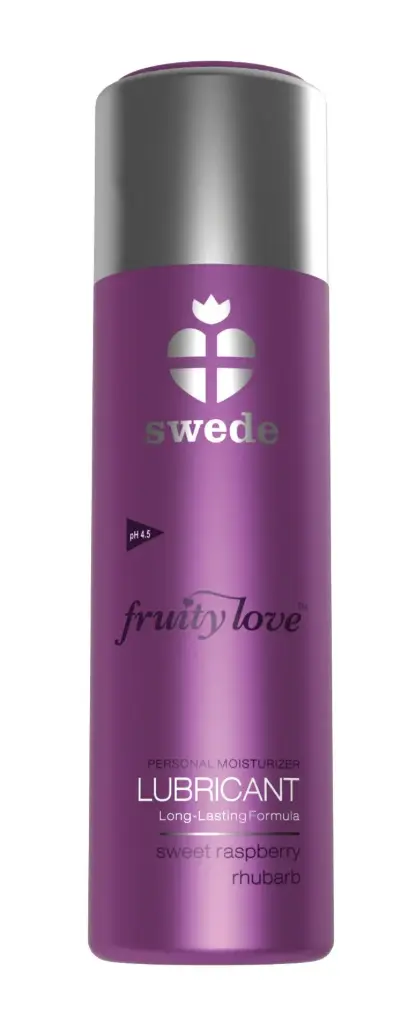 Swede Fruity love lubrifiant framboise-rhubarb 100 ml