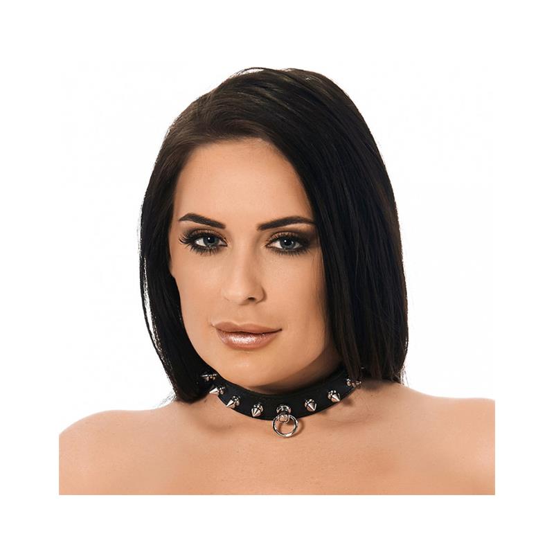 Rimba collier avec rivet (S/M)