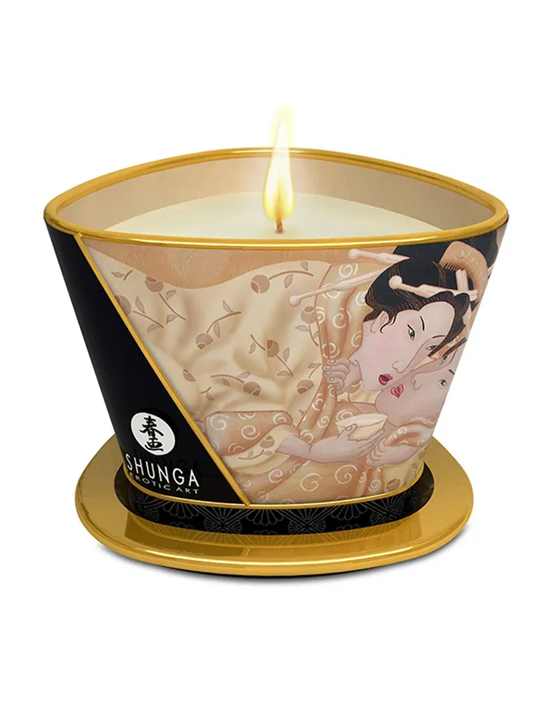 Shunga Bougie de massage Vanilla 170ml