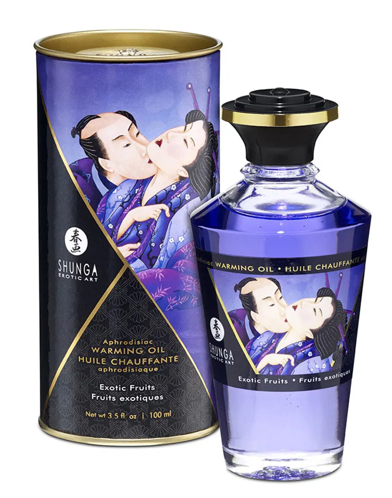 Shunga Huile chauffante Exotic Fruits 100ml