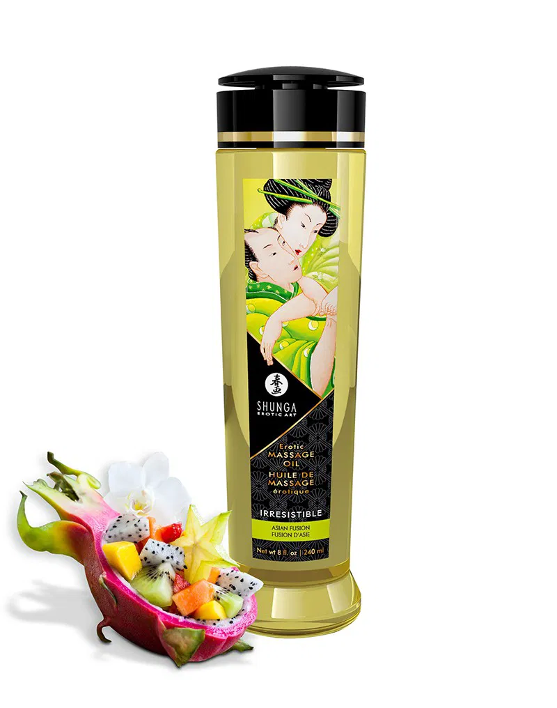Shunga Huile de massage Irresistible Asian Fusion 240ml