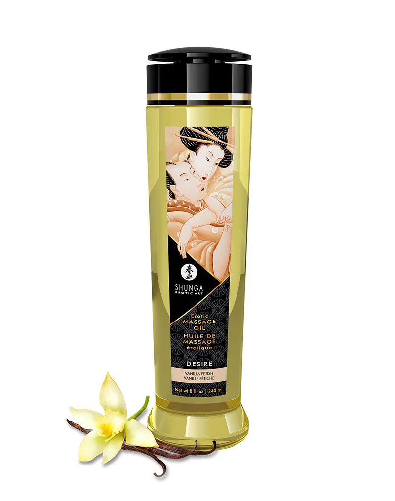 Shunga Huile de massage Desire Vanilla 240ml