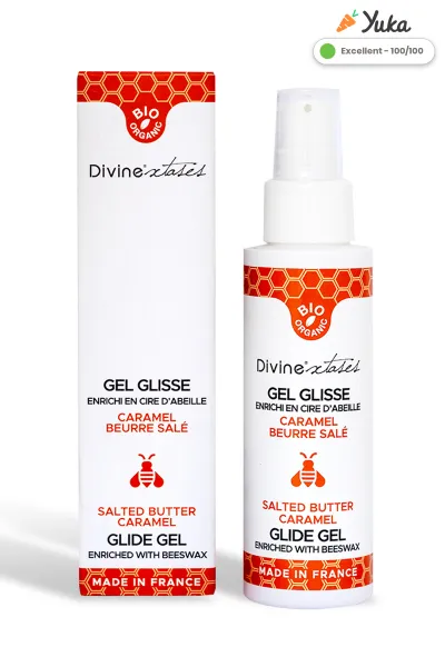 Divinextase Lubrifiant Caramel Beurre salé Bio