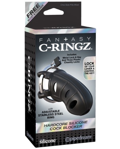 Fantasy C-Ringz Cage en silicone