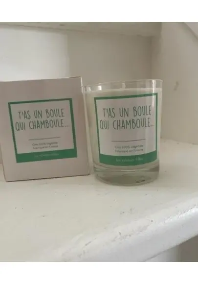 Bougie T'as un boule qui chamboule