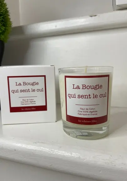 Bougie qui sent le cul