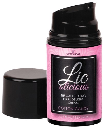 Sensuva Lic-O-licious Oral Delight Cotton Candy