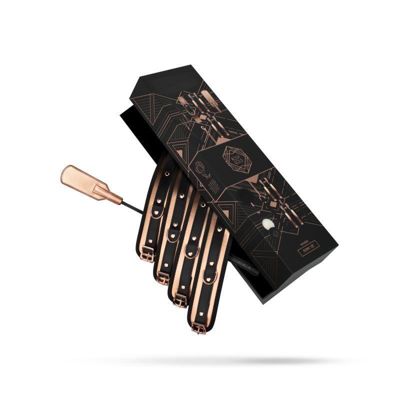 Rosy Gold Set BDSM 9pce