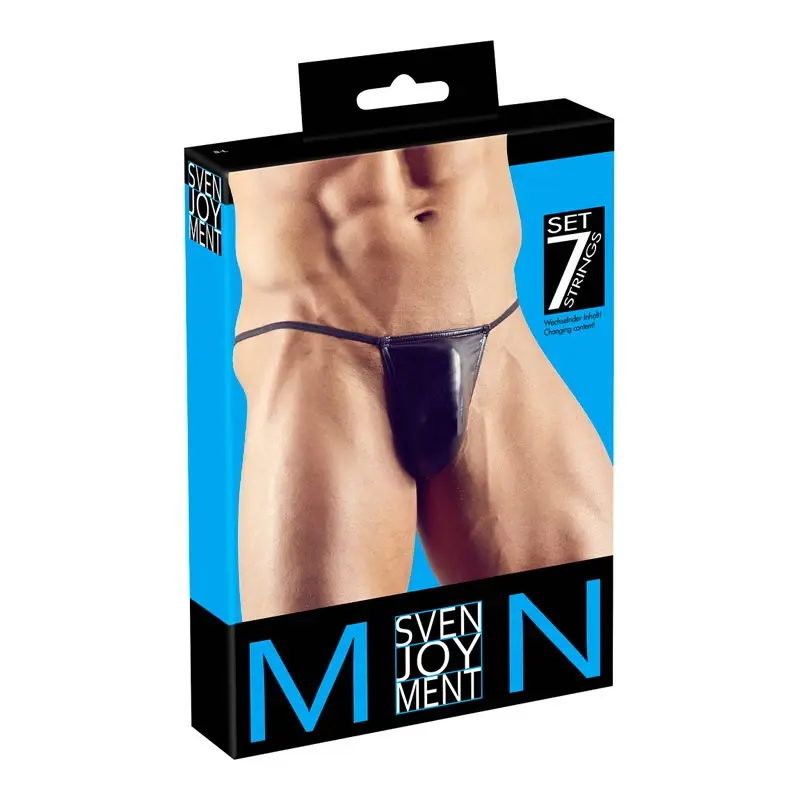 Svenjoyment Men's G-String 7pce