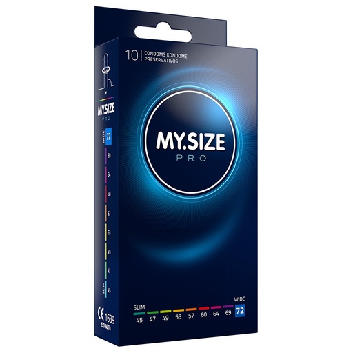 MY.SIZE Pro 72mm 10pce