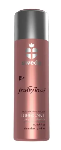 Swede Fruity love lubrifiant fraise-champagne 100ml