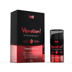 Intt Vibrator Warm effect Strawberry