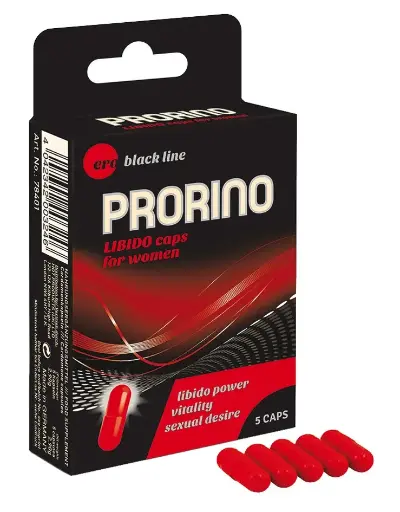Ero Prorino libido caps women 5pce