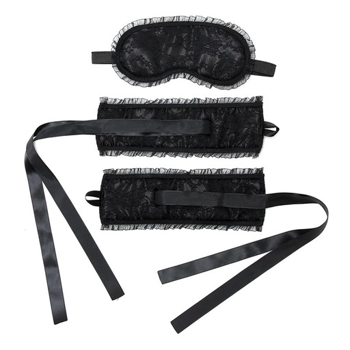 Rimba Menottes et masque satin 