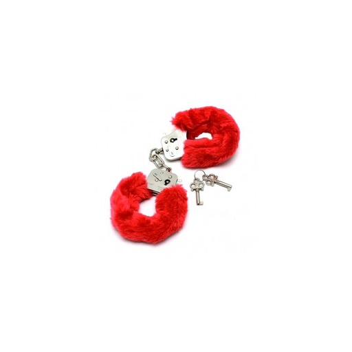 Rimba Menottes avec fourrure rouge