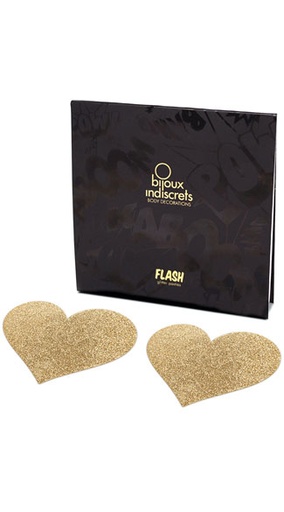 Bijoux Indiscrets Caches tétons coeur 