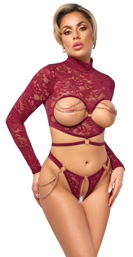 Abierta Fina Set Rouge 